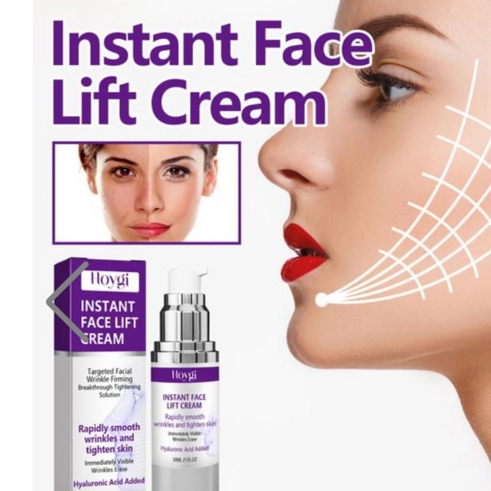 HOYGI INSTANT FACE LIFT SMOOTHING CREAM NEW 1 Fl Oz / 30mL New In Box NEVER USED